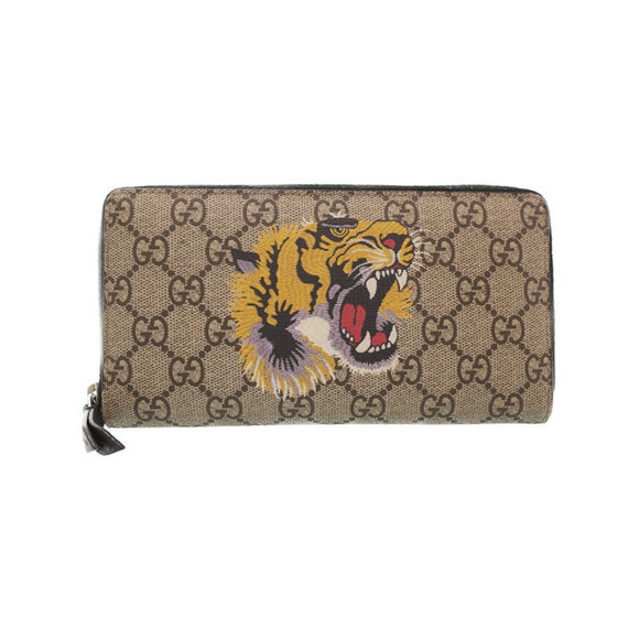 Gucci Tiger Zip Long Wallet - Picture 1 of 5